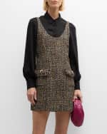 Image 5 of 6: Cinq a Sept Florianna Confetti Tweed Mini Dress