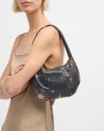 Image 3 of 6: Whiting & Davis Diana Star-Print Hobo bag