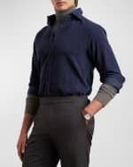 Image 1 of 6: Ralph Lauren Purple Label Men's Aston Corduroy Casual Button-Front Shirt