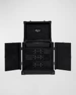 Image 3 of 5: Rapport Tuxedo Collection Deluxe Jewelry and Accessory Trunk