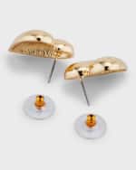 Image 3 of 5: BaubleBar Melina Heart Earrings