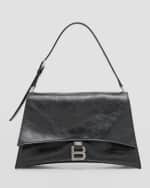 Image 1 of 6: Balenciaga Crush Medium Sling Bag