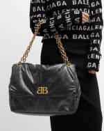 Image 2 of 6: Balenciaga Monaco Large Chain Bag