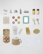 Image 2 of 4: Teamson Kids Kid's Little Chef Atlanta Large Modular Play Kitchen W/ Play Food & Kitchen Accessories