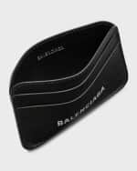 Image 4 of 4: Balenciaga Cash Card Holder Metallized