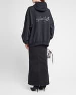 Image 4 of 6: Balenciaga Hand-Drawn Political Campaign Oversized Hoodie