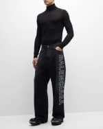 Image 5 of 6: Balenciaga Outline Baggy Pants