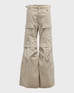 Image 1 of 6: Balenciaga Flared Cargo Pants
