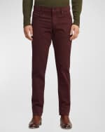 Image 3 of 6: Ralph Lauren Purple Label Men's Slim-Fit Sateen Pants