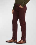 Image 4 of 6: Ralph Lauren Purple Label Men's Slim-Fit Sateen Pants
