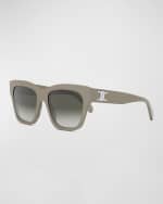 Image 3 of 5: Celine Triomphe Acetate Square Sunglasses