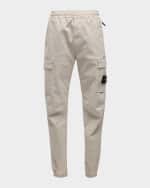 Image 1 of 6: Stone Island Men's Tapered Cargo Jogger Pants