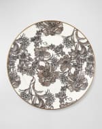 Image 1 of 2: MacKenzie-Childs English Garden Enamel Charger Plate