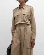 Image 1 of 6: Salon 1884 Ren Collared Utility Shirt