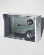 Image 1 of 6: COTODAMA Lyric Speaker Box, Stainless Steel