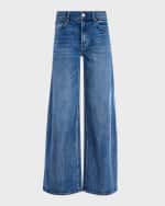 Image 1 of 6: Alice + Olivia Trish Mid-Rise Baggy Jeans