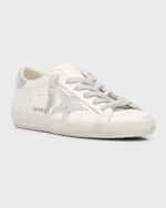 Image 5 of 6: Golden Goose Superstar Swarovski Leather Low-Top Sneakers