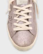 Image 4 of 6: Golden Goose Sabot Shimmer Shearling Slide Sneakers