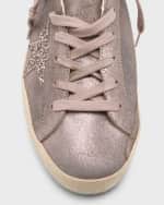 Image 4 of 6: Golden Goose Superstar Metallic Glitter Low-Top Sneakers