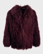 Image 2 of 4: Gorski Mongolian Goat Fur Jacket