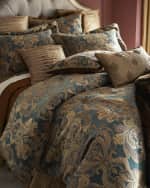 Image 4 of 4: Austin Horn Collection Harlow 3-Piece King Comforter Set