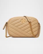 Image 1 of 4: Tory Burch Kira Chevron Quilted Camera Crossbody Bag