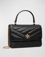 Image 2 of 5: Tory Burch Kira Mini Quilted Top-Handle Bag
