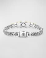 Image 3 of 5: LAGOS Embrace XOX Rope Bracelet with Diamonds