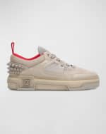 Image 1 of 5: Christian Louboutin Men's Astroloubi Low-Top Sneakers