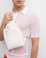 Image 2 of 6: Christian Louboutin Men's Loubifunk Leather Sling Crossbody Bag