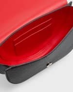 Image 5 of 6: Christian Louboutin By My Side Crossbody in Leather with CL Logo