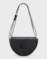 Image 1 of 6: Christian Louboutin By My Side Crossbody in Leather with CL Logo