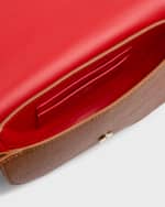 Image 5 of 6: Christian Louboutin By My Side Crossbody in Leather with CL Logo