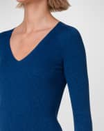 Image 5 of 5: Akris Seamless Ribbed Knit Pullover