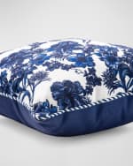 Image 2 of 2: MacKenzie-Childs English Garden Outdoor Pillow
