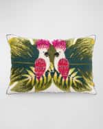 Image 1 of 3: MacKenzie-Childs Copacabana Lumbar Pillow