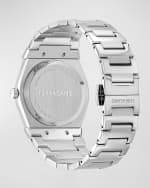 Image 2 of 4: Ferragamo Men's 40mm Vega Holiday Capsule Watch with Bracelet Strap, Blue