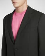 Image 4 of 6: KNT Men's Classic Wool Suit