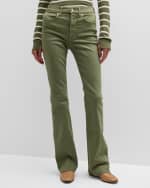 Image 2 of 6: Veronica Beard Cameron Bootcut Raw Hem Jeans