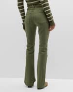 Image 4 of 6: Veronica Beard Cameron Bootcut Raw Hem Jeans