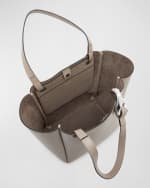 Image 5 of 6: JW Anderson Corner Chain-Link Leather Tote Bag