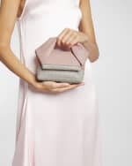 Image 3 of 5: JW Anderson Twister Small Crystal Top-Handle Bag