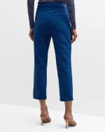 Image 4 of 6: Veronica Beard Renzo Straight Cropped Pants