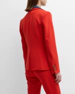 Image 4 of 7: Veronica Beard Cut-Away Dickey Jacket