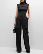 Image 5 of 6: Veronica Beard Foxe Textured Sleeveless Top