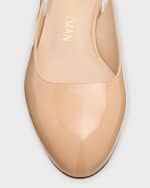 Image 4 of 6: Stuart Weitzman Vivienne Mary Jane Patent Leather Pumps