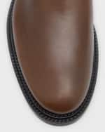 Image 4 of 6: Tod's Men's 62 Leather Chelsea Boots