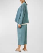 Image 3 of 4: Eskandar V-Neck Cardigan (Mid Length)