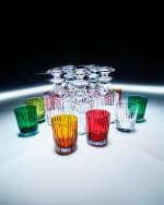 Image 2 of 2: Baccarat Harmonie Colored Double Old-Fashioned Tumblers, Set of 2