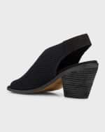 Image 2 of 5: Eileen Fisher Avil Knit Slingback Sandals